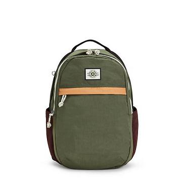 Kipling Xavi 15" Backpack Laptop Çantası Zeytin Yeşili | TR 1540KO